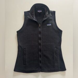 Classic Patagonia Better Sweater vest Black sz M